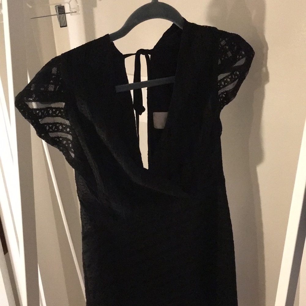 J.O.A. Dresses black lace dress in medium, new without tags
